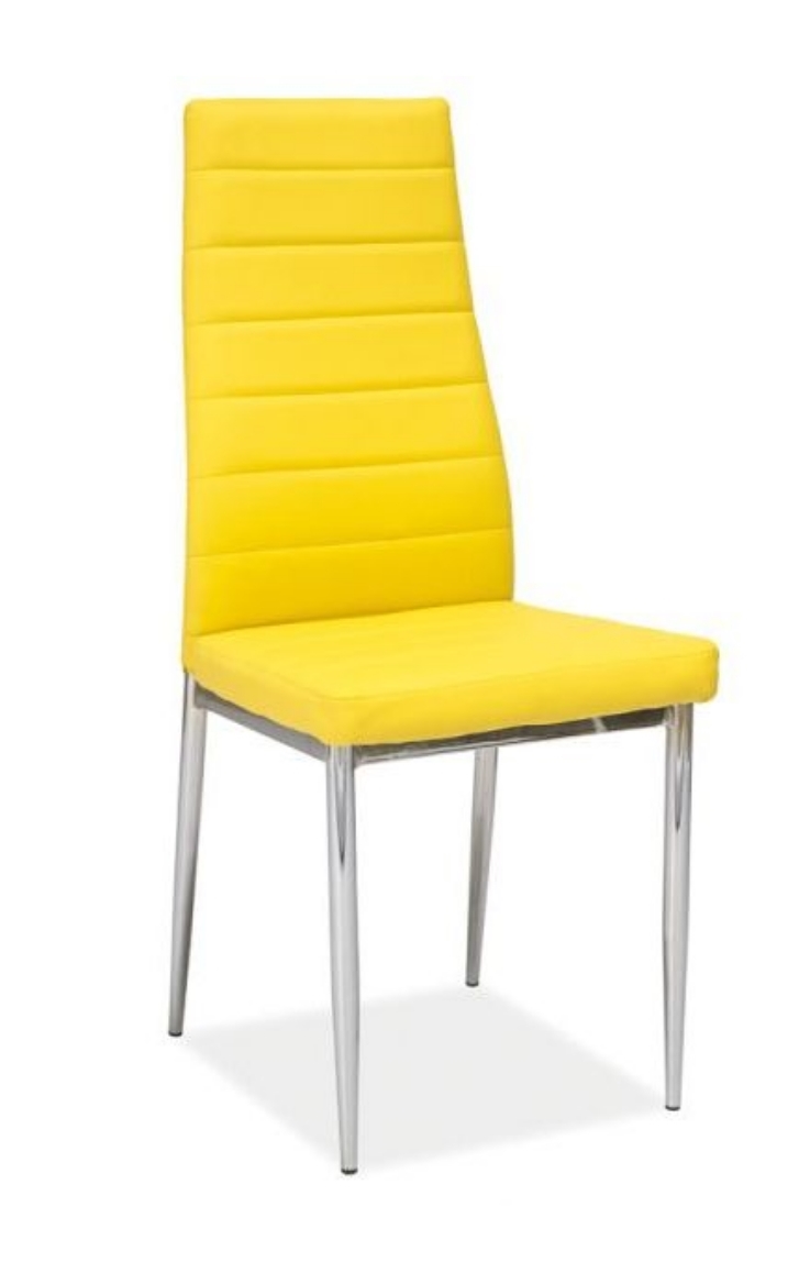 krzesło kuchenne, krzesła, krzesła nowoczesne, krzesła do jadalni, ekoskóra, żółty,